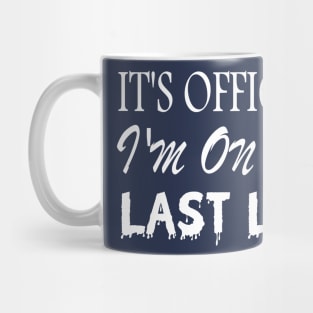 Funny One missing Leg warrior saying, Amputee Mug